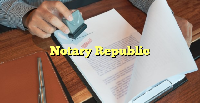 Notary Republic